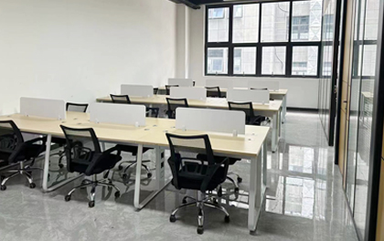 合步二手办公家具城新旧搭配，经典安装案例——香港廖先生