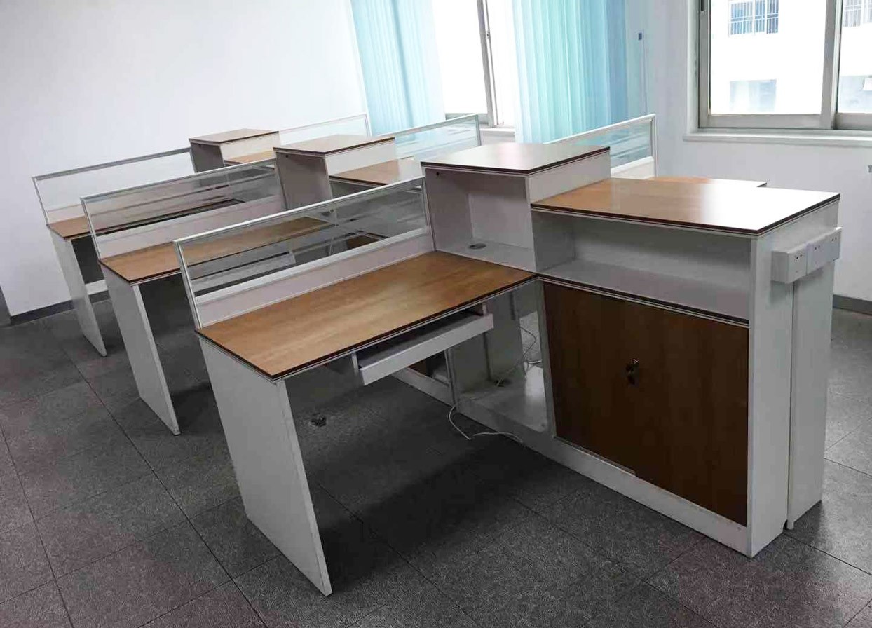 钢木侧翻桌八边桌六边形电脑桌六角桌拼接翻转桌儿童桌椅录播教室-阿里巴巴