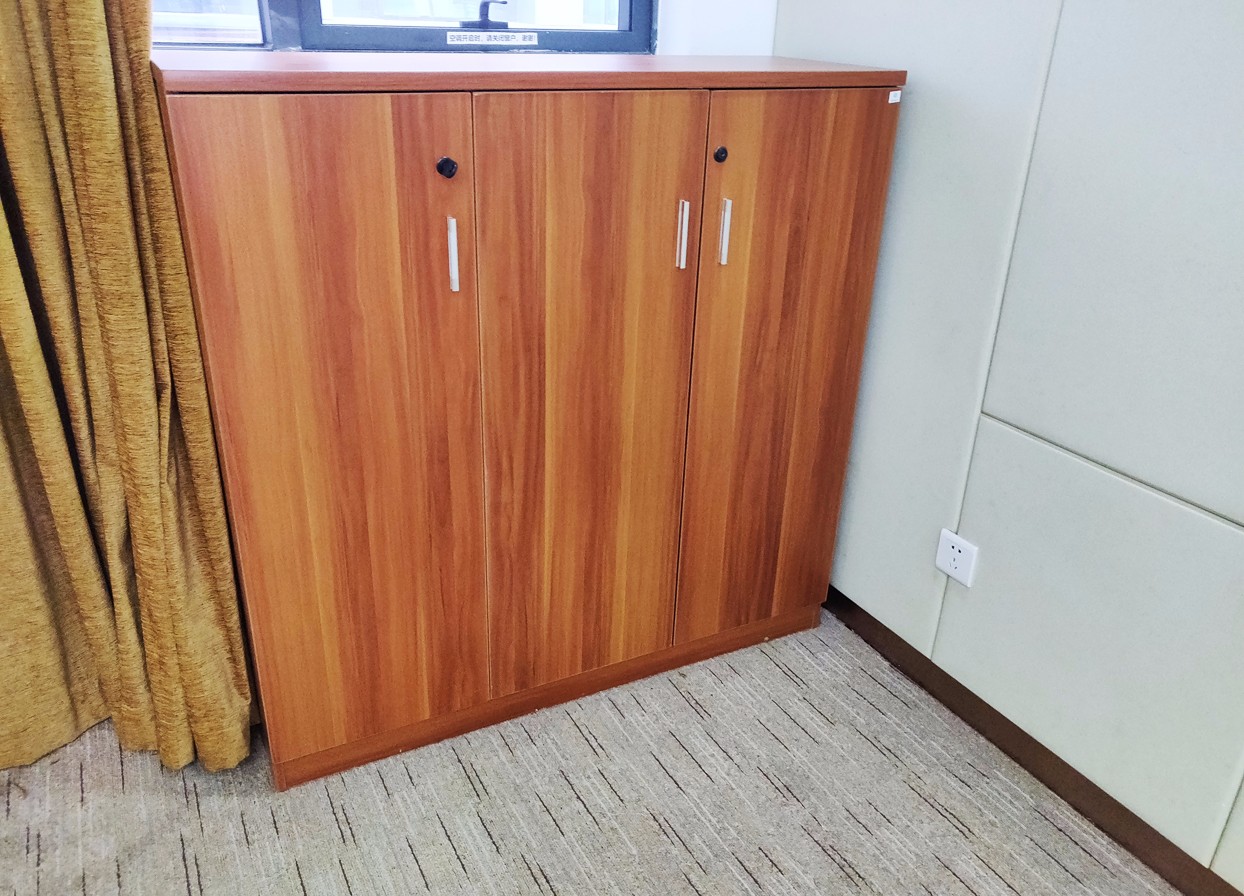 办公文件柜资料柜档案柜简约现代木质带锁办公家具办公室柜子矮柜-阿里巴巴